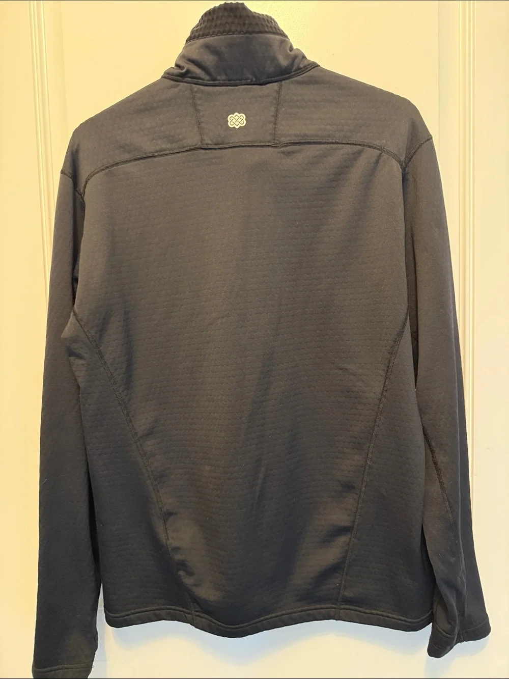 Sherpa Adventure Gear Tharkey zip up  pullover fleece black size large